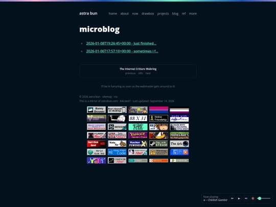 microblog screenshot