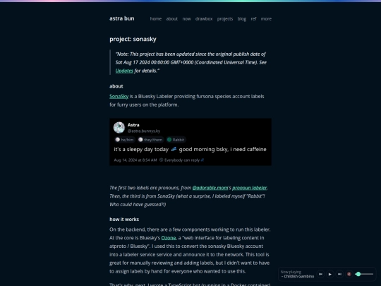 projects/sonasky screenshot