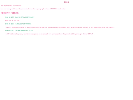 blog screenshot