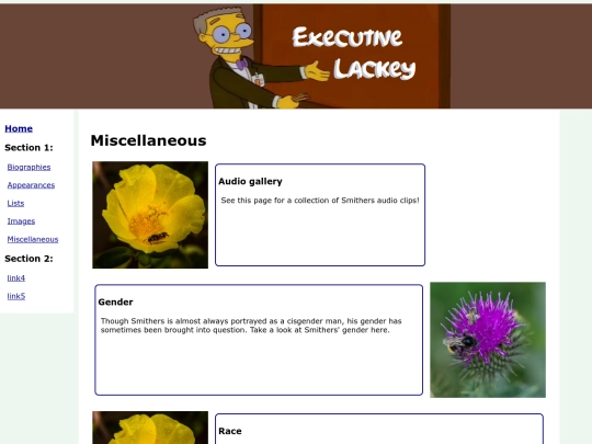 Miscellaneous screenshot