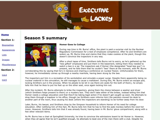 S5Summary screenshot