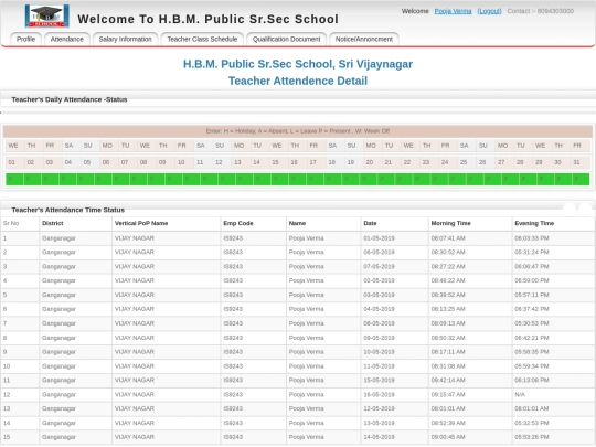 Poojaverma/poojaattendence screenshot