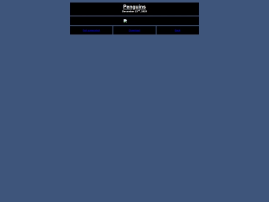 navigation/penguins screenshot