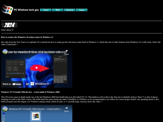 Videos/2024 screenshot