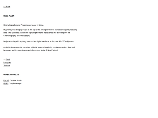 info screenshot