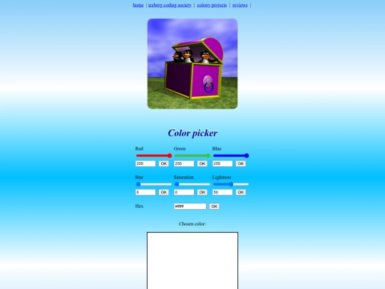 coding/colorpicker screenshot