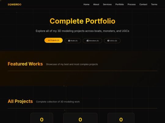 Portfolio screenshot