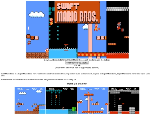 gamepages/swiftmariobros screenshot