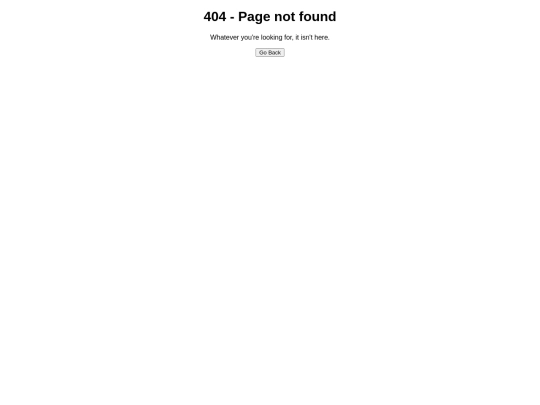 not_found screenshot