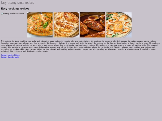 my website screenshot