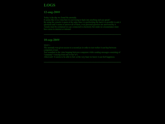 error screenshot