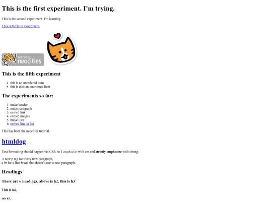 learning/learning-html screenshot