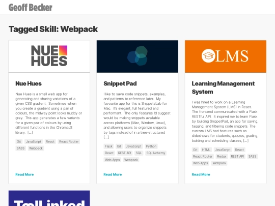 skill/webpack screenshot