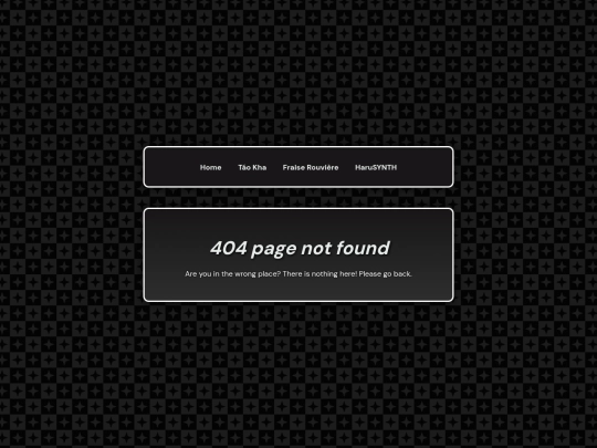 not_found screenshot