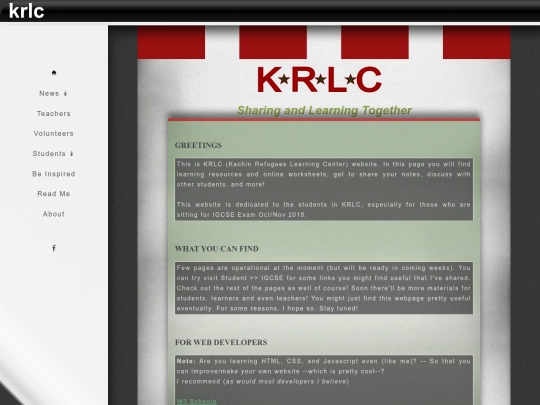 index screenshot