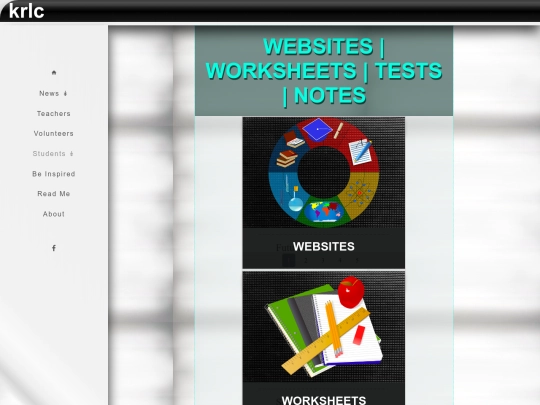 student screenshot
