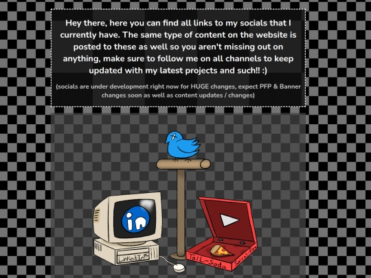 socials screenshot