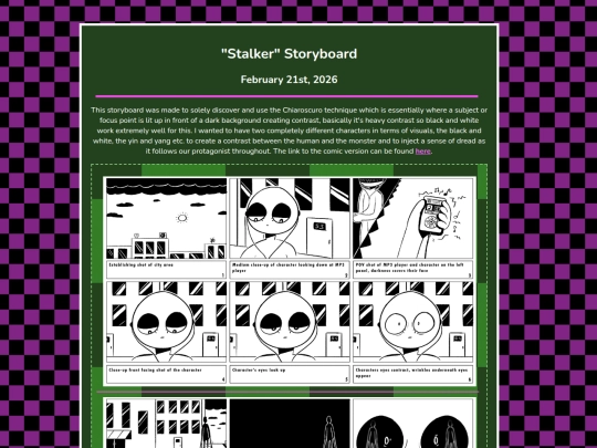stalkerstoryboard screenshot
