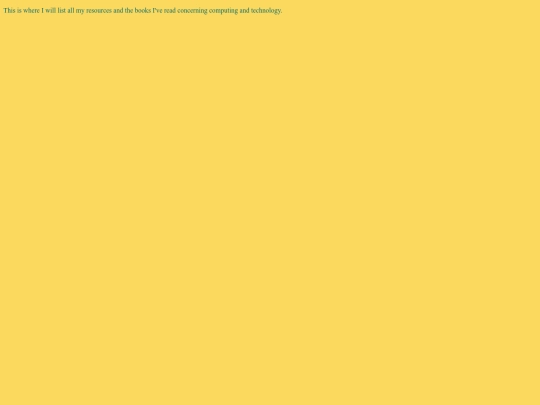 resources screenshot