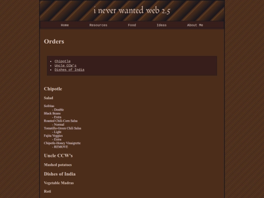 order screenshot