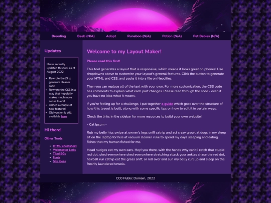 Mystica folders/Rollers_Index screenshot