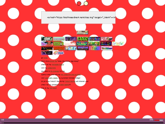 links screenshot