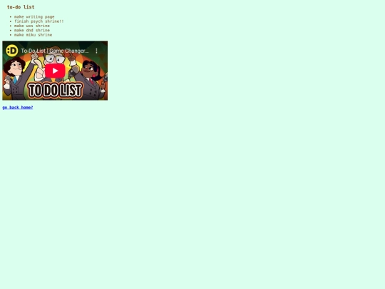 todo screenshot