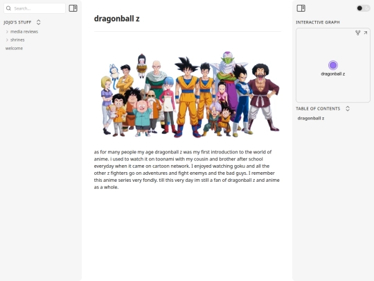 stuff/shrines/dragonball-z screenshot