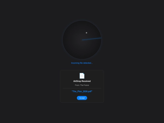 Airdrop screenshot