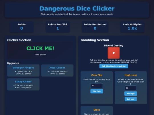 Clicky screenshot