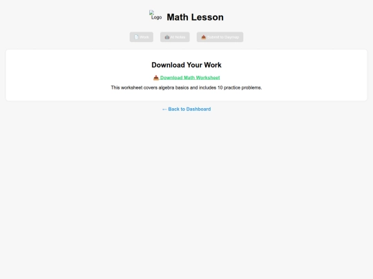 School/lessons/math screenshot