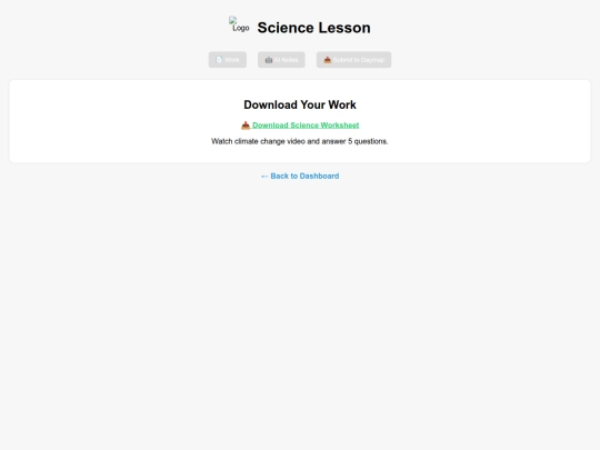 School/lessons/science screenshot