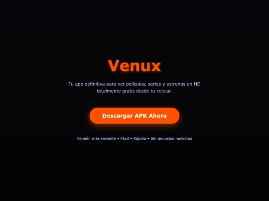 venux screenshot