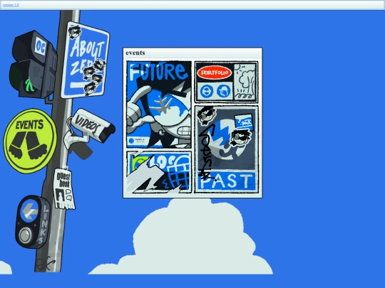 events screenshot