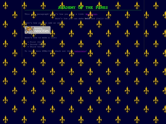 index screenshot