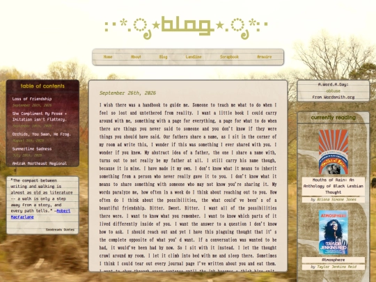 pages/blog screenshot