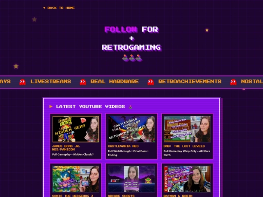 socials screenshot