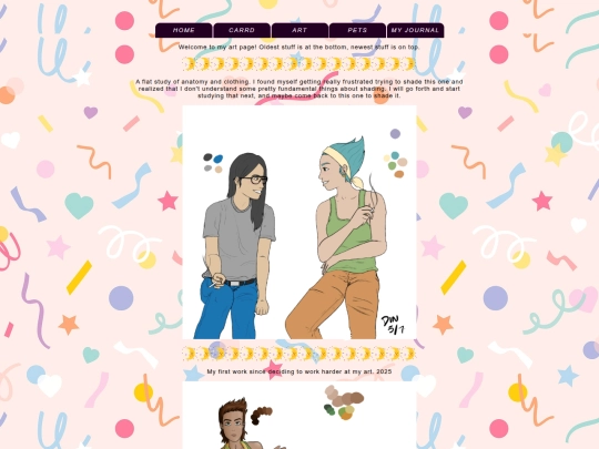 artpage screenshot