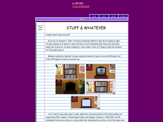 blog screenshot