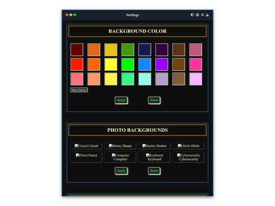 settingsvscode screenshot