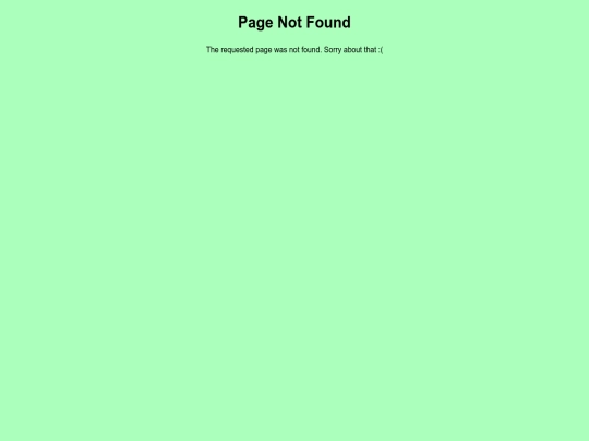 not_found screenshot