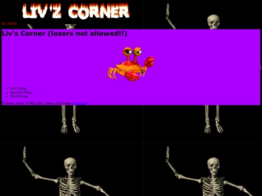 Livzcorner screenshot