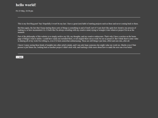 blog/hello-world screenshot