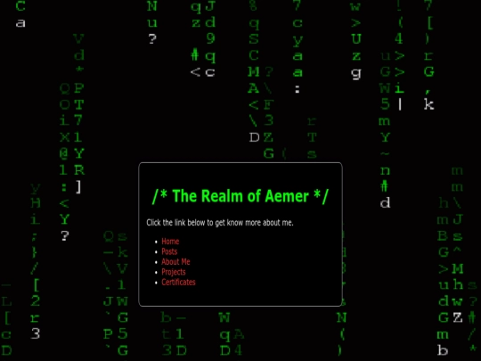 index screenshot
