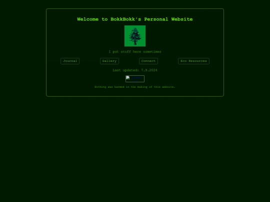 test screenshot