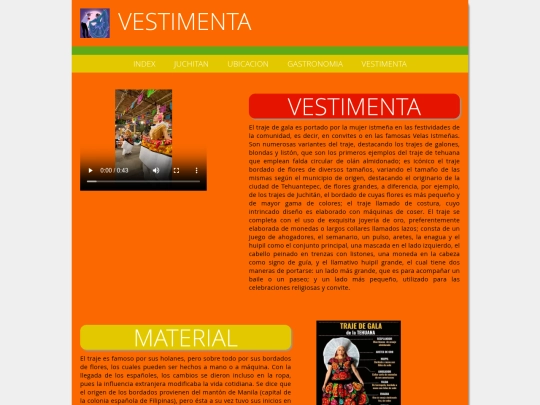 vestimenta screenshot