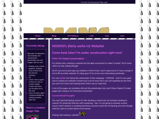 homepage screenshot