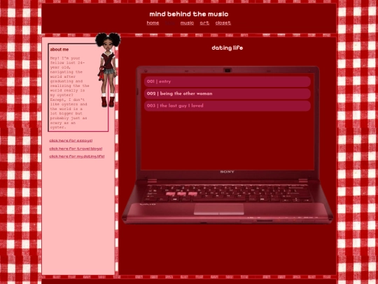 blog/datinglife screenshot