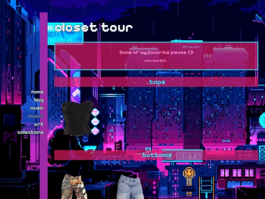closet screenshot