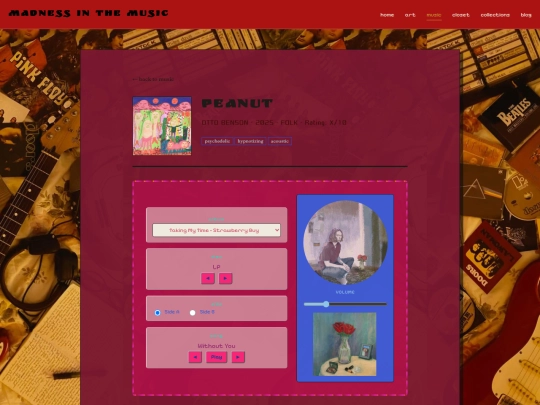 reviews/peanut-otto-benson screenshot